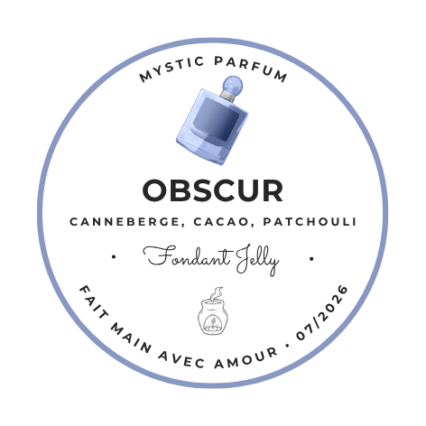 Luxe Homme - Obscur - Fondant Jelly, fabriqué en France