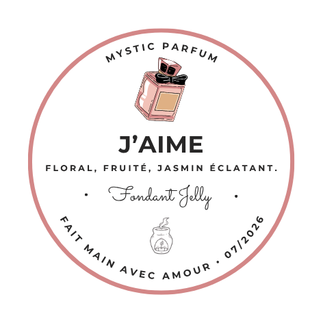 Luxe Femme - J'aime - Fondant Jelly, fabriqué en France