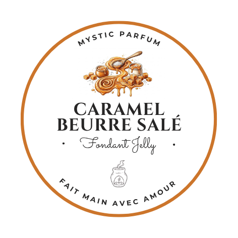Caramel beurre salé - Fondant Jelly, fabriqué en France