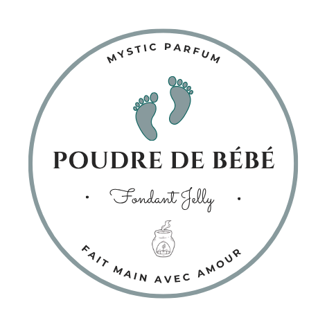 Poudre de bébé - Fondant Jelly, fabriqué en France