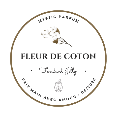 Fleur de coton - Fondant Jelly, fabriqué en France