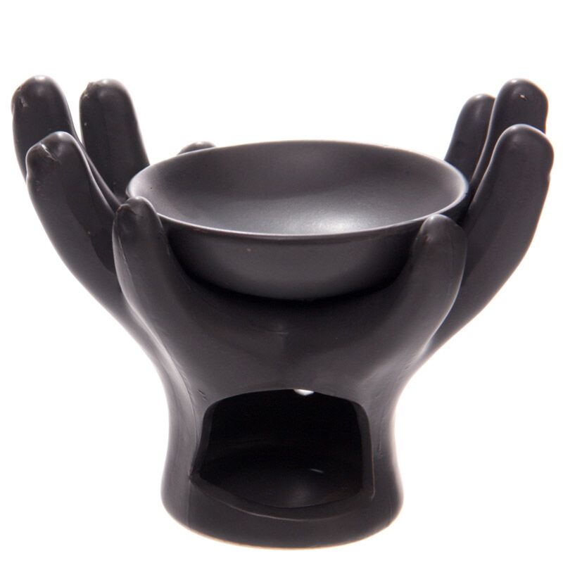 Brûleur noir mate - Mains ouvertes