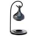 Brûleur Bleu Larme Suspendue & Socle