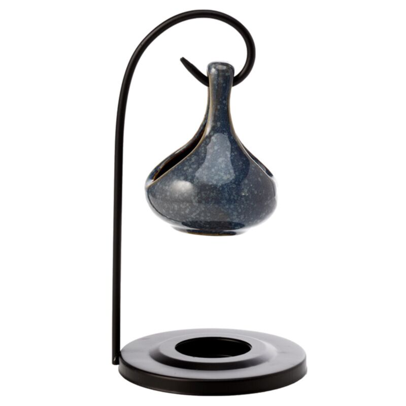 Brûleur Bleu Larme Suspendue & Socle