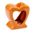 Brûleur Orange En Forme De Cœur
