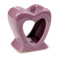 Brûleur Violet En Forme De Cœur