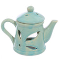Brûleur bleu Théière Avec Couvercle