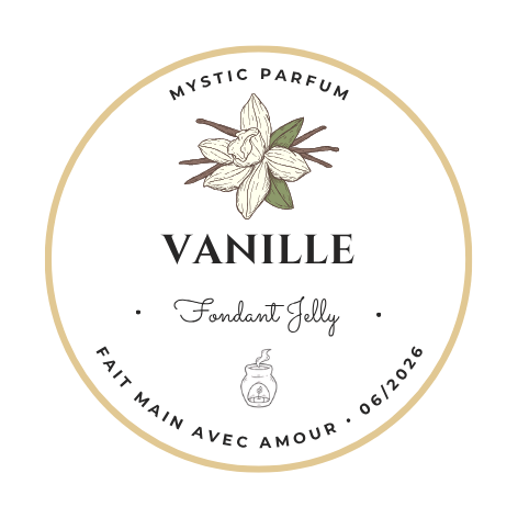 Vanille - Fondant Jelly, fabriqué en France