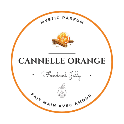 Cannelle Orange - Fondant Jelly, fabriqué en France
