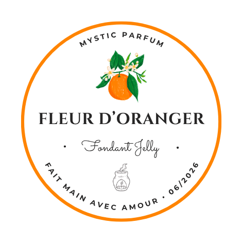 Fleur d'oranger - Fondant Jelly, fabriqué en France