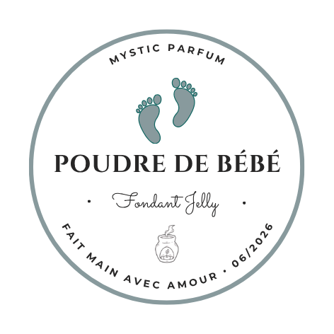 Poudre de bébé - Fondant Jelly, fabriqué en France