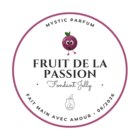 Fruit de la passion - Fondant Jelly, fabriqué en France