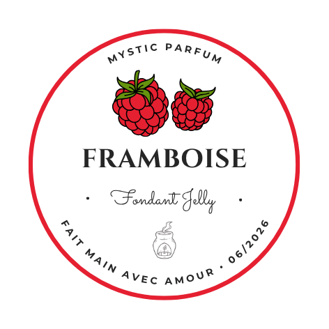 Framboise - Fondant Jelly, fabriqué en France