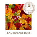 Bonbon oursons - fondant parfumé, fabriqué en France