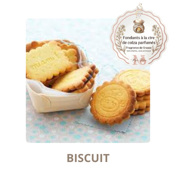 Biscuit - fondant parfumé, fabriqué en France
