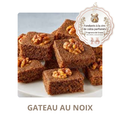 Gâteau aux noix - fondant parfumé, fabriqué en France