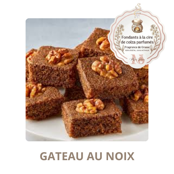 Gâteau aux noix - fondant parfumé, fabriqué en France