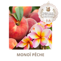 Monoï pêche - fondant parfumé, fabriqué en France