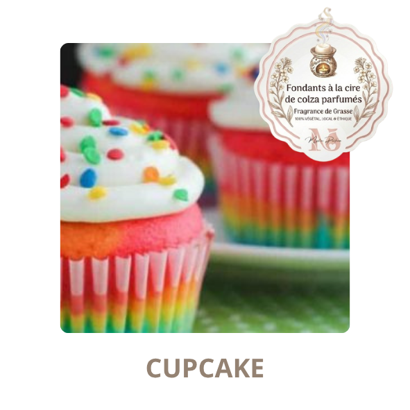 Cupcake - fondant parfumé, fabriqué en France
