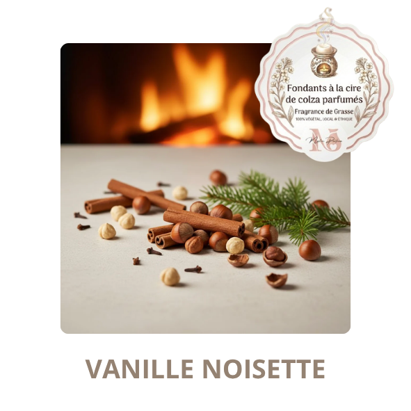 Vanille noisette - fondant parfumé, fabriqué en France